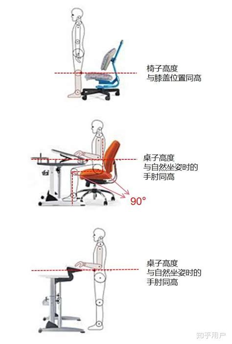 椅子跟桌子高度|不想再腰痠背痛手腕疼，你選對書桌跟椅子的高度了嗎？